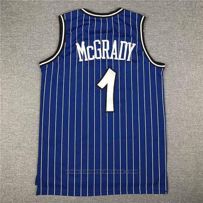 Maglia Orlando Magic Tracy McGrady #1 Mitchell & Ness 2003-04 Blu